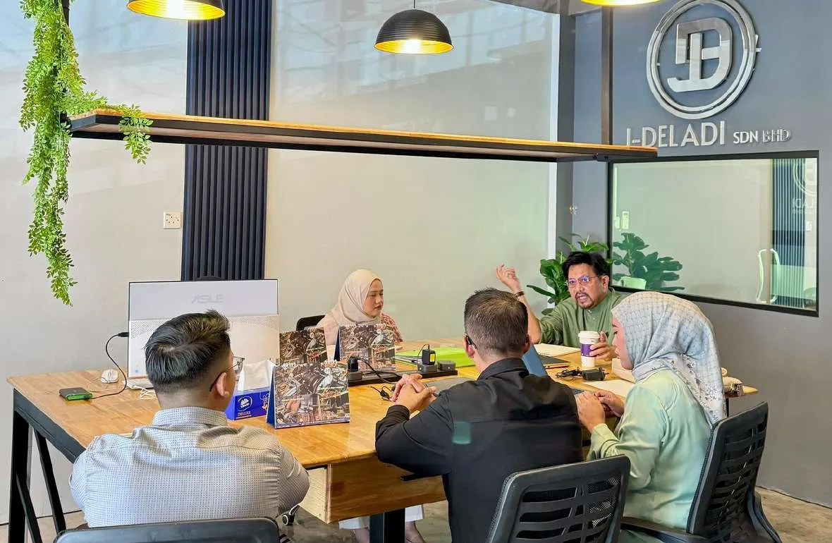 The J-Deladi team at the Brunei office